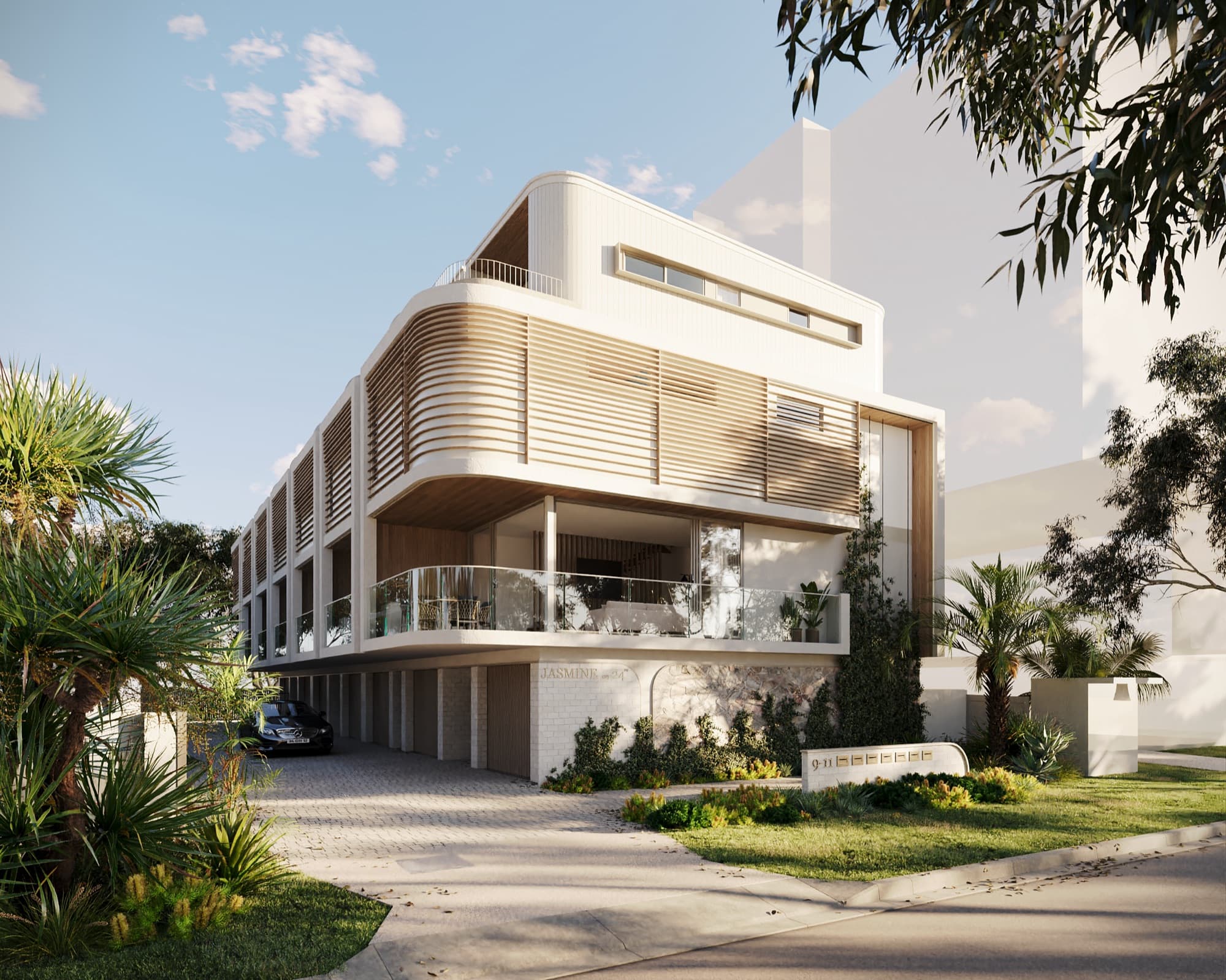 Residential development render